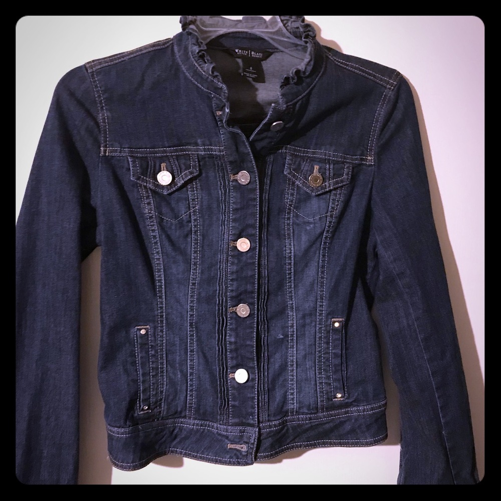 White House Black Market Denim Jacket